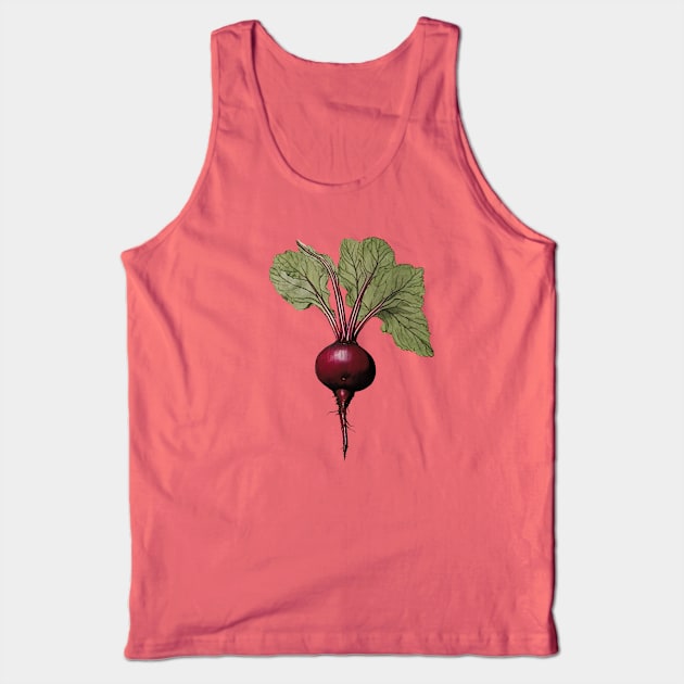 Beet Tank Top by Xie